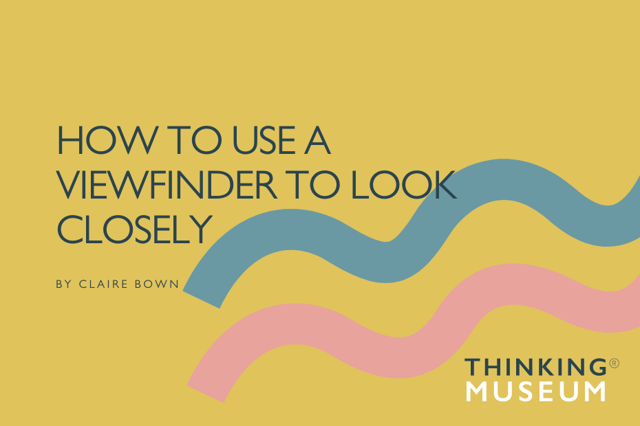 How to use a Viewfinder to Look Closely