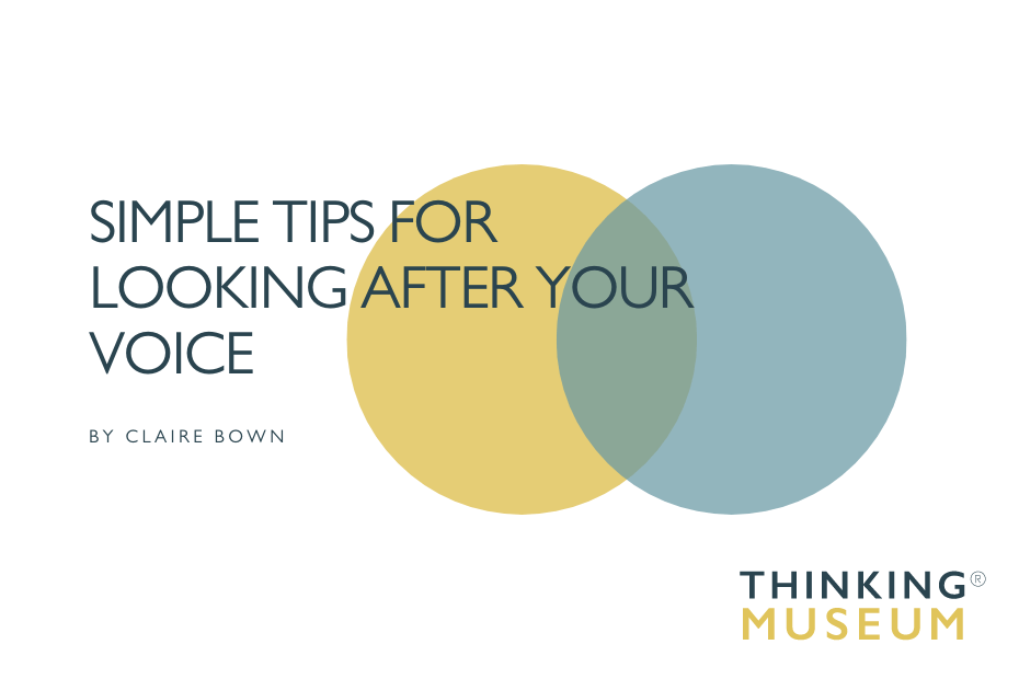 Simple Tips for Looking After your Voice