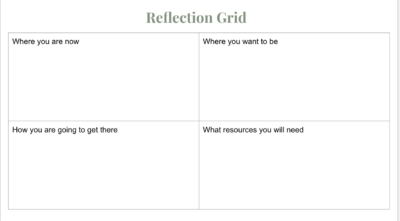 Reflection grid