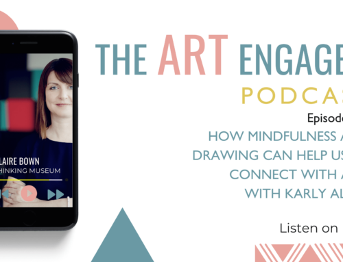 How mindfulness and drawing can help us to connect with art